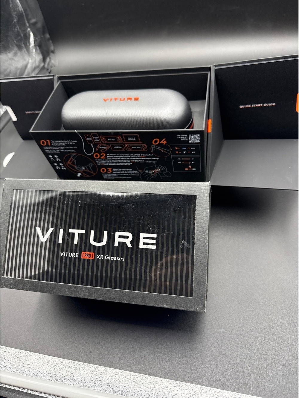 Viture Pro XR Smart Glasses 135” 1080p USB‑C Wearable